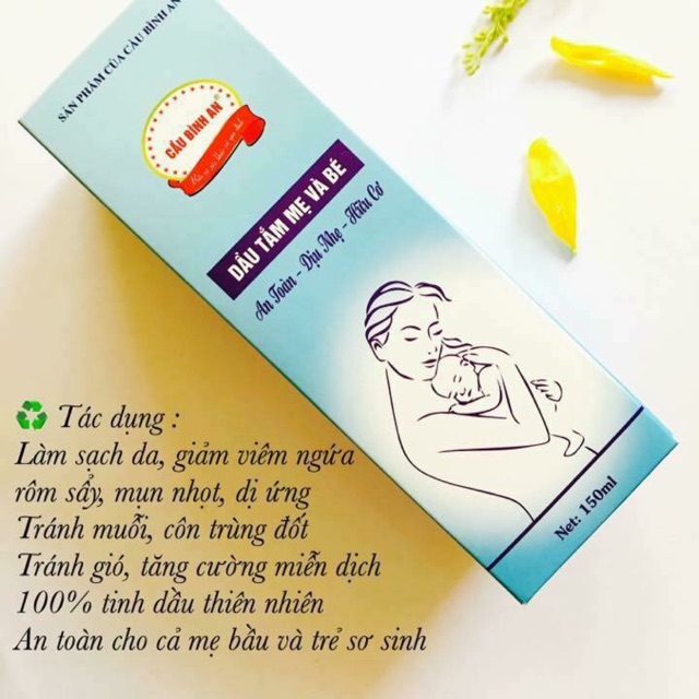 Dầu Tắm Thảo Dược Mẹ & Bé