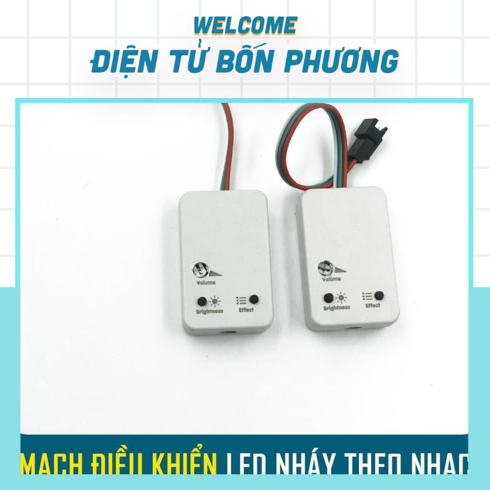 Mạch điều khiển ĐÈN LED nháy theo nhạc 1903 FullColor [ Đã nạp Full hiệu ứng ]