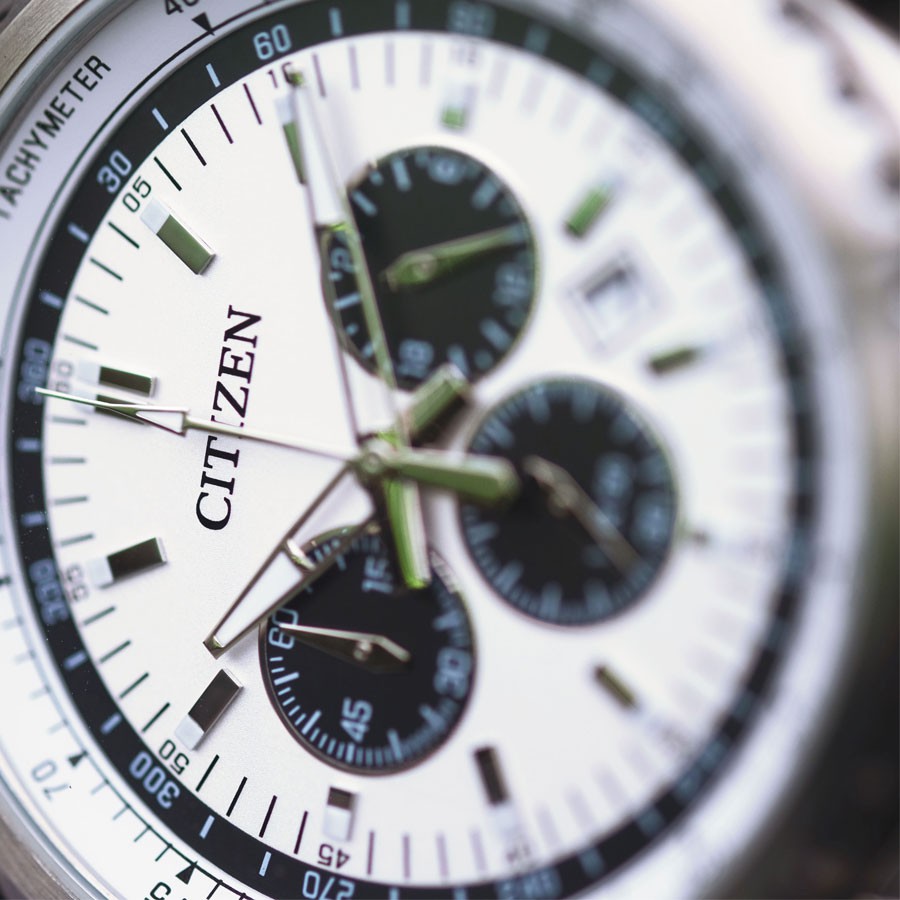 Đồng Hồ Nam Citizen Dây Thép Không Gỉ AN8060-57A - Mặt Trắng