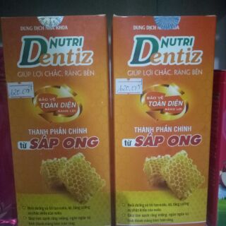 Nước súc miệng . NutriDentiz. 250ml