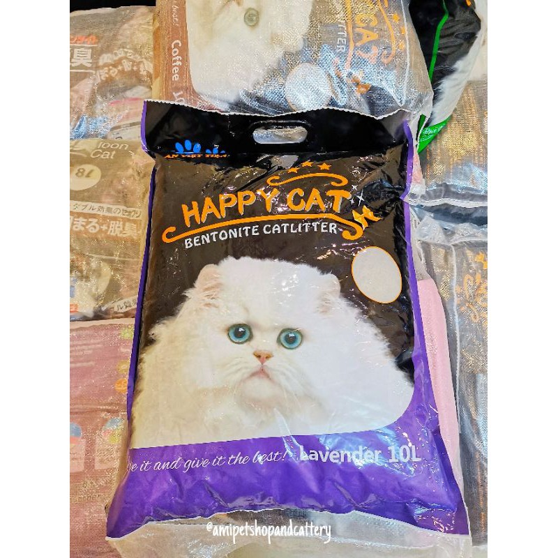 Cát Vệ Sinh HAPPY CAT 10L cho Mèo! siêu thơm, siêu vón