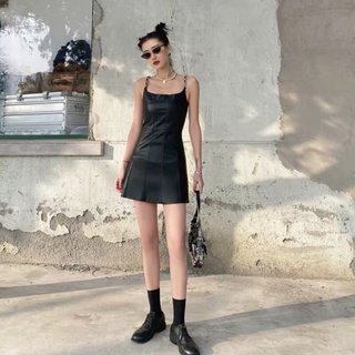 Đầm body hay dây chất da pu ( kèm ảnh thật)