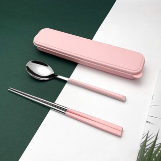 Bộ Muỗng Đũa Inox 304 có hộp đựng .