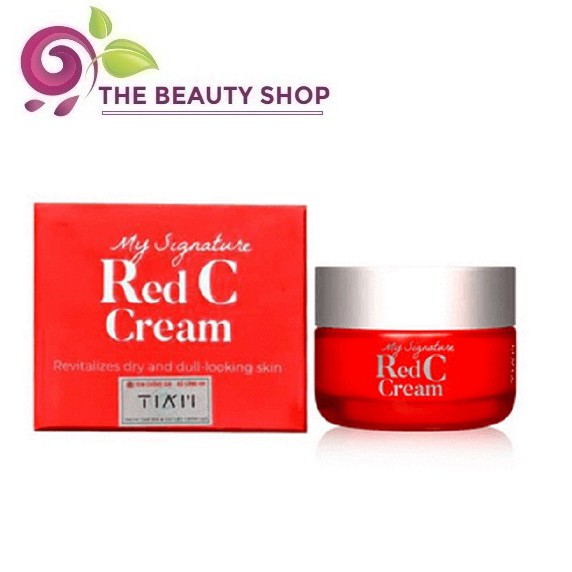 [TIAM] Kem Dưỡng Trắng Làm Đều Màu Da Tia'm My Signature Red C Cream 50ml