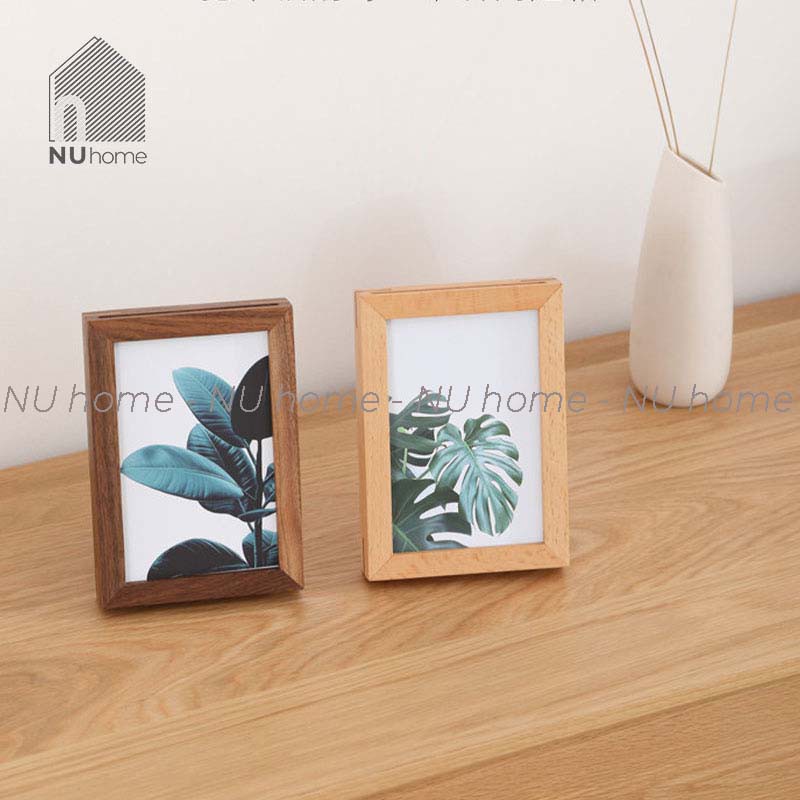 nuhome.vn | Khung tranh gỗ để bàn - Moku được thiết kế đơn giản và đẹp mắt theo phong cách Nhật Bản