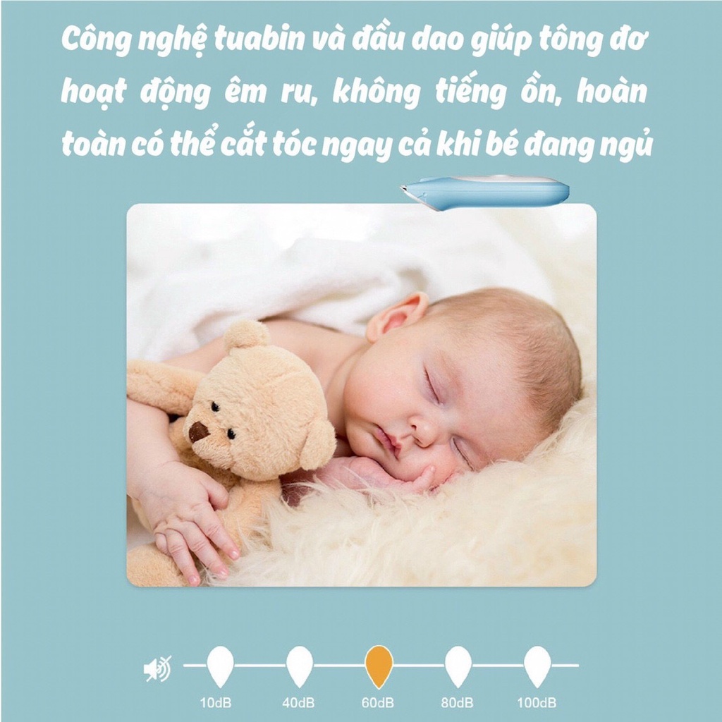 Tông đơ cắt tóc Trimmer (Giải pháp cắt tóc cho bé)