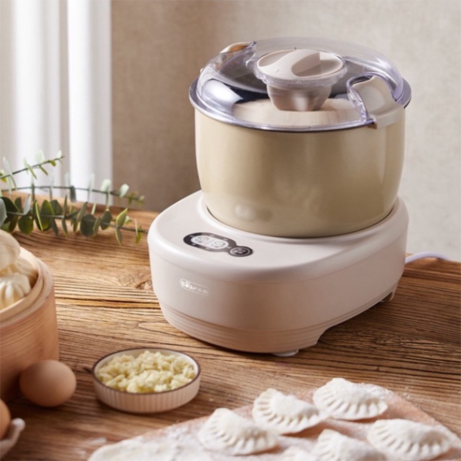Máy Nhào Nhồi Bột Bear Mini _Máy Đánh Trộn Bột Tự Động Bear