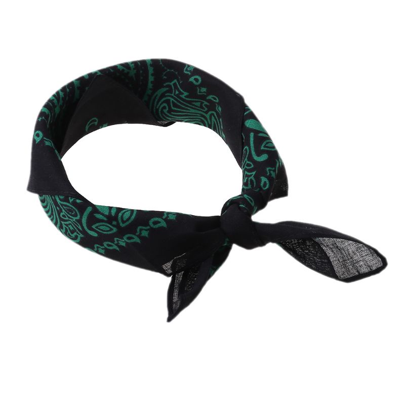 Youyo Băng Đô Quấn Đầu Bằng Vải Cotton Họa Tiết Hoa Hướng Dương Phong Cách Hip Hop Dân Tộc