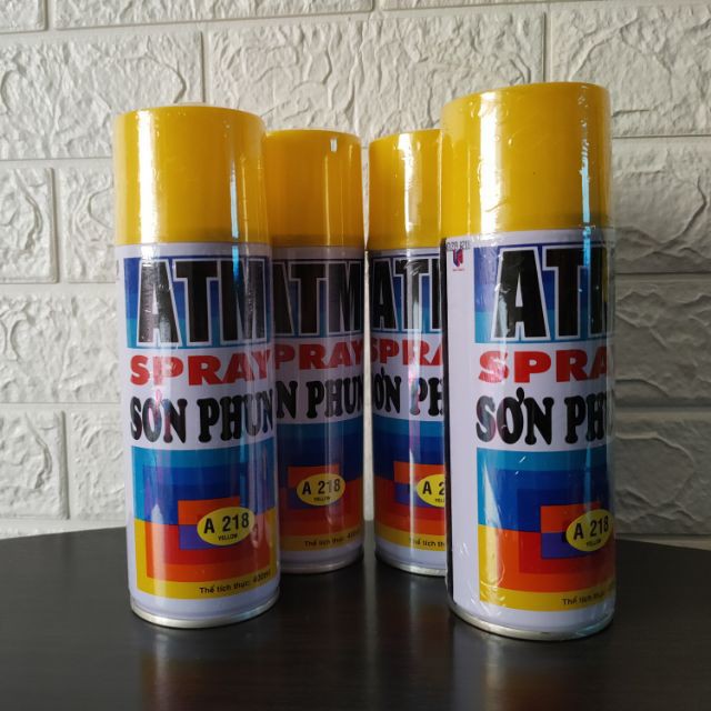 Sơn xịt ATM Spray cầm tay 400ml đủ màu tiện lợi hàng công ty giá rẻ