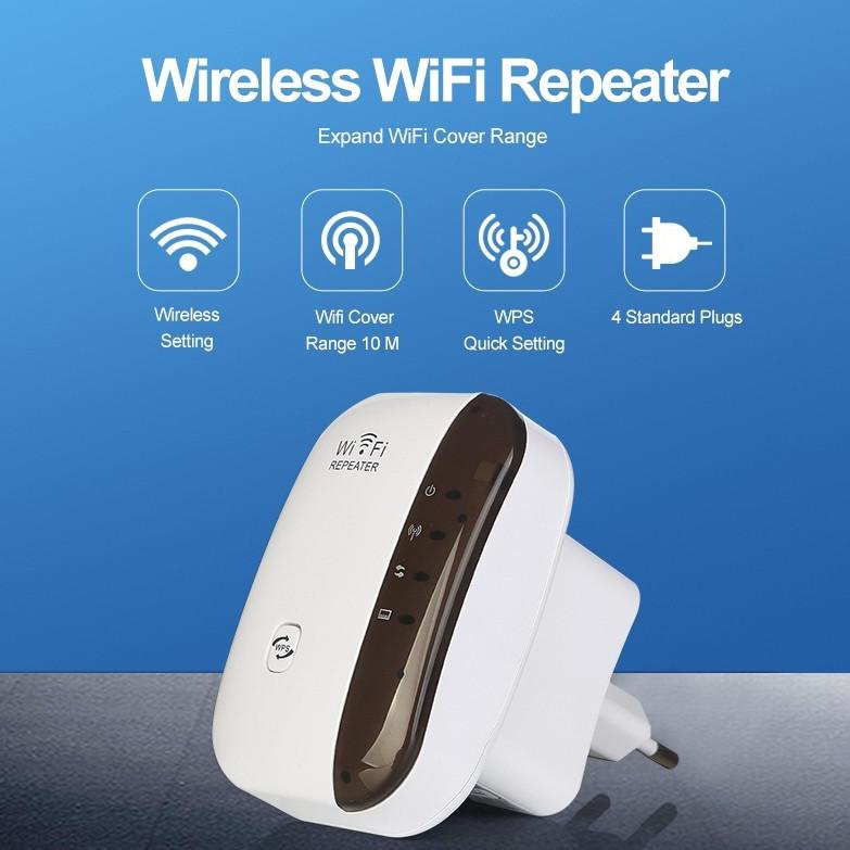 Thiết bị lặp sóng WiFi không dây 300Mbps 802.11N/B/G 4) | BigBuy360 - bigbuy360.vn