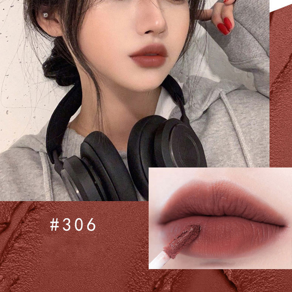 [Hàng mới về] Set 5 Son Kem Lì Trang Điểm Không Dính Cốc Lâu Trôi