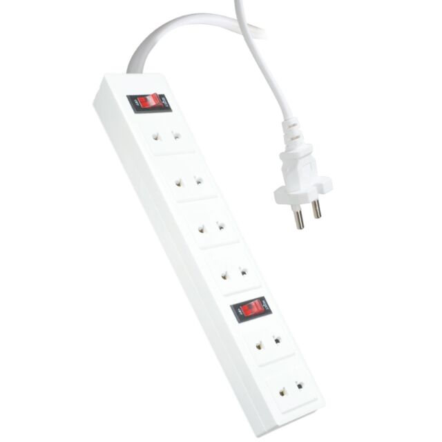 [CHÍNH HÃNG] Ổ cắm Điện Quang 6 lỗ dây 2M/5M