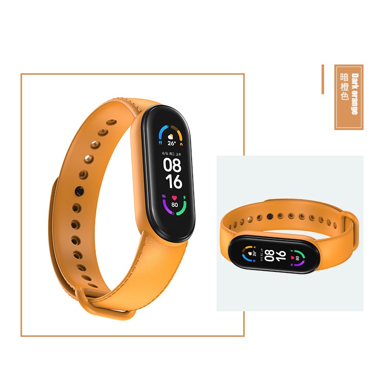 Dây Đeo Đồng Hồ 12 Màu Tương Thích Mi Band 6/5 4/3
