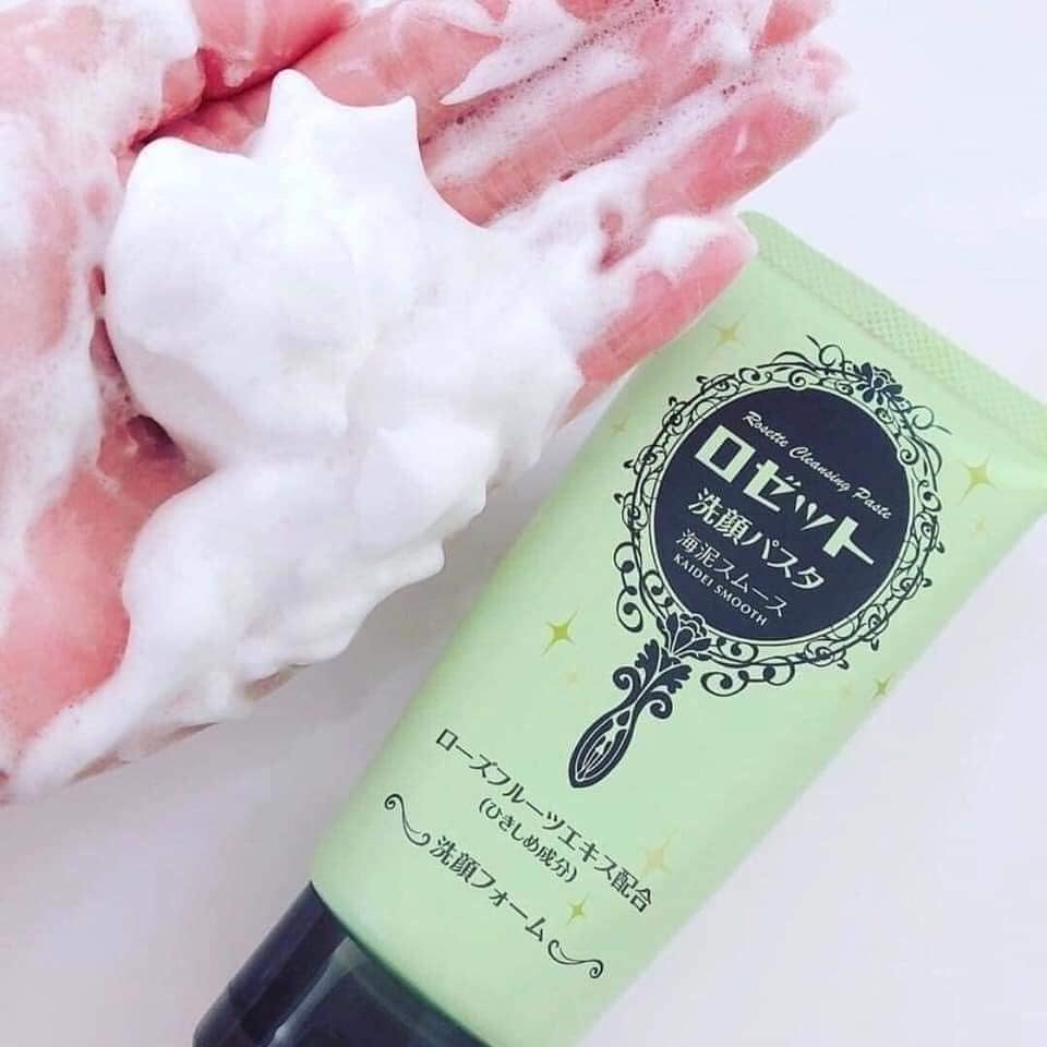 Sữa Rửa Mặt Rosette Cleansing Paste Nhật Bản - Tuýp 120g
