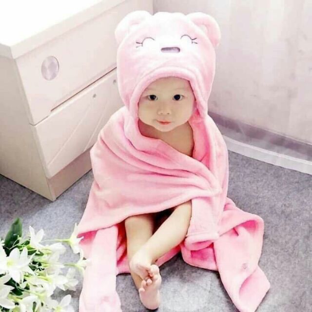 KHĂN TẮM, CHE NẮNG, GIỮ ẤM HOẠT HÌNH CHO BÉ
