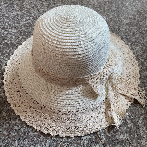 Mũ Cói Rộng Vành Chống Nắng Thời Trang Đi Biển Mùa Hè