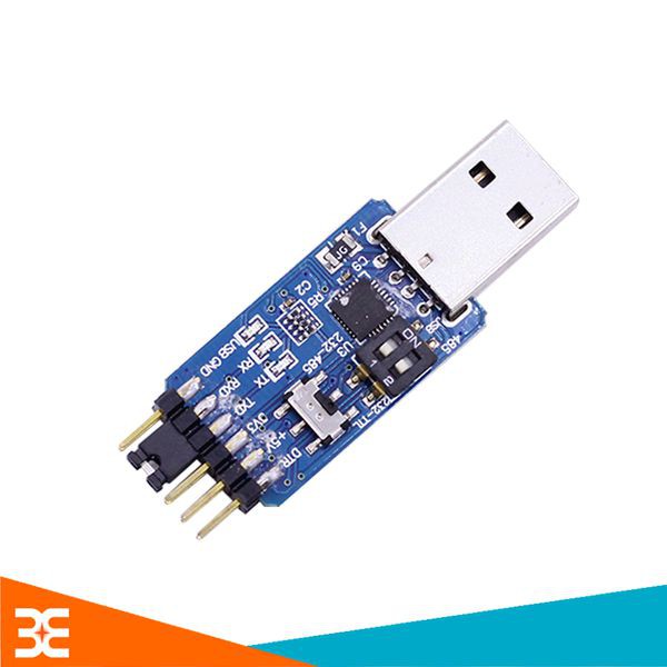 Sản phẩm USB TO COM CP2102 TTL RS232/485 3V3 / 5V V2