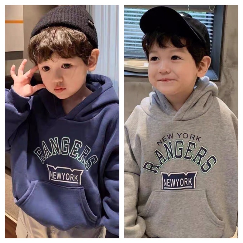 Set 2 áo nỉ phối mũ RANGERS BT