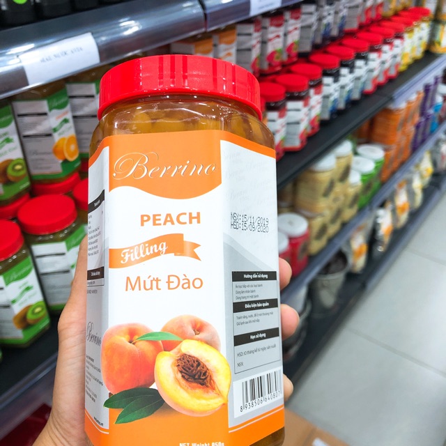 Mứt xác filling trái cây 4 mùa Berrino 950g