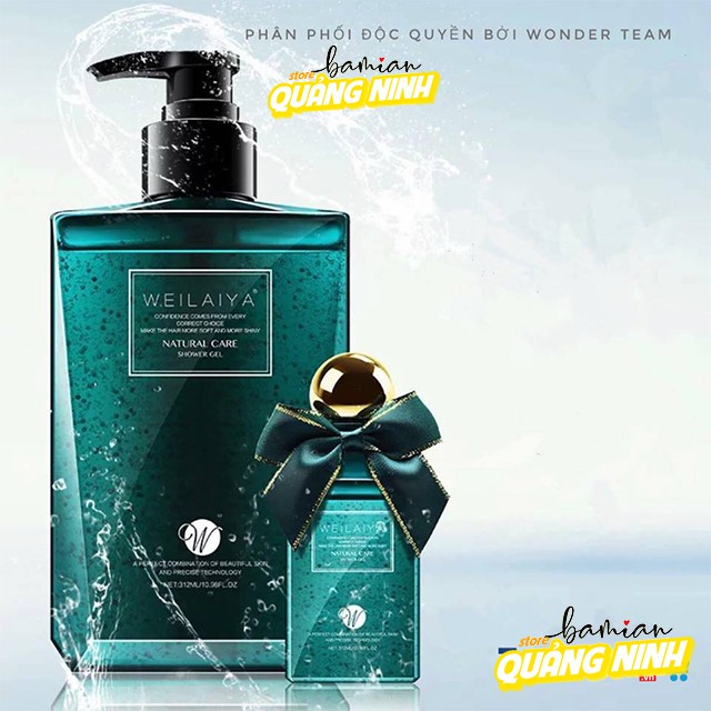 Gel Sữa tắm trứng cá WEILAIYA chiết xuất từ cá tằm Carvia 312ml | BigBuy360 - bigbuy360.vn