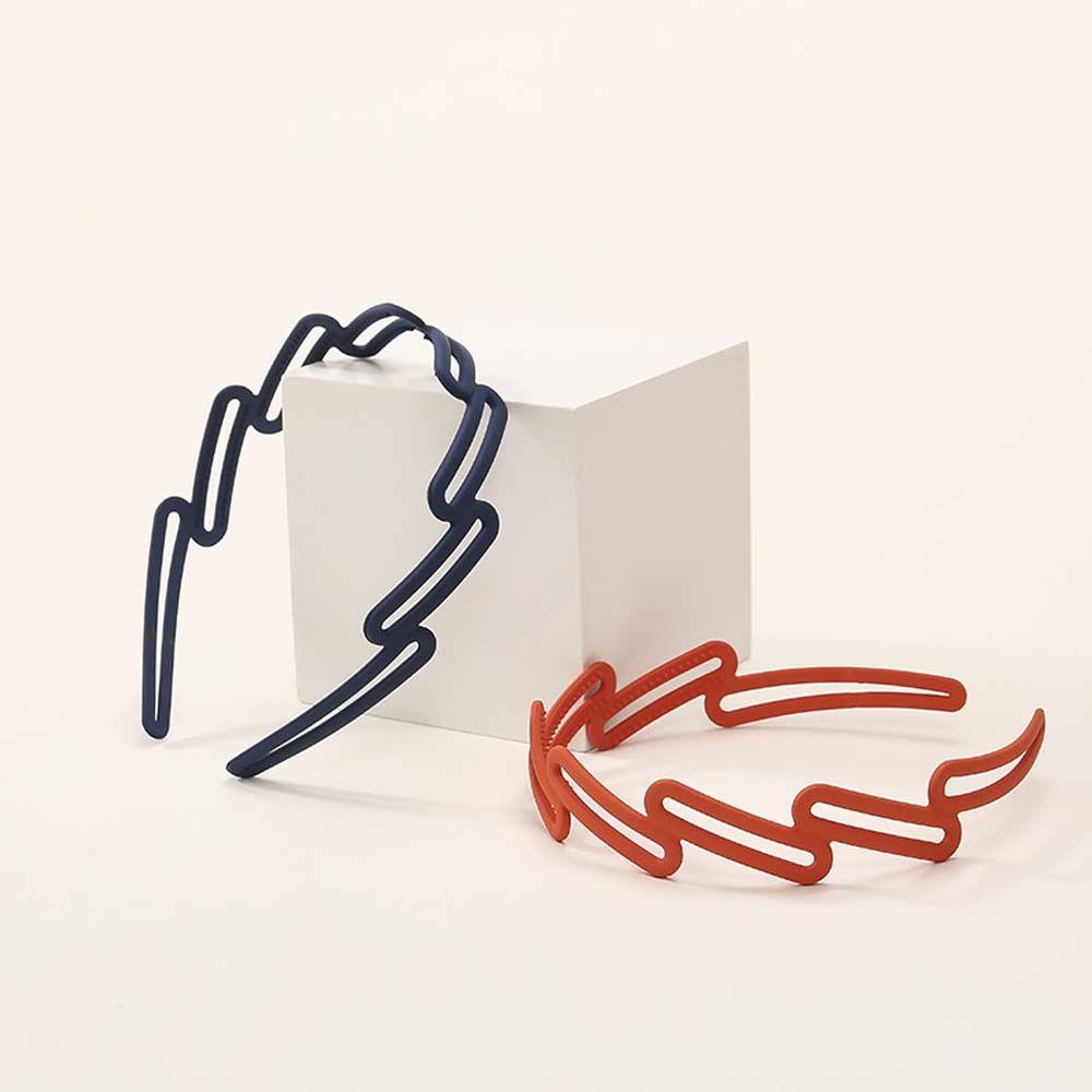 MXGOODS Băng Đô Cài Tóc Bằng Resin Màu Sắc Ngọt Ngào Có Thể Gấp Gọn Cho Nam Và Nữ