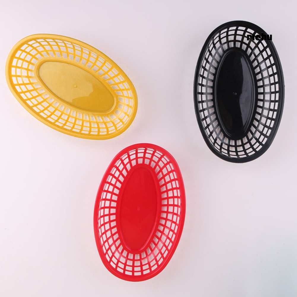 Set 6 Rổ Nhựa Đựng Khoai Tây Chiên Giúp Ráo Nước