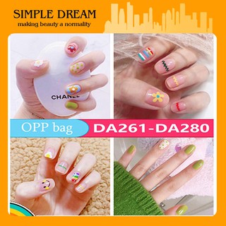 * Hot sale / tồn kho * Miếng dán móng tay trang trí siêu bền chống rách