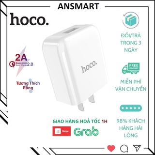 Bộ Sạc nhanh Hoco C49 Củ Sạc Nhanh 2A Cho Điện Thoại, Máy Tính Bảng,Sạc dự phòng - Chân Sạc IP - MICRO USB - TYPE C
