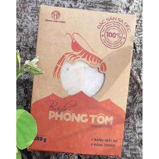 Bánh phồng tôm cao cấp Sa Đéc hiệu TAT với 70% tôm càng xanh tươi