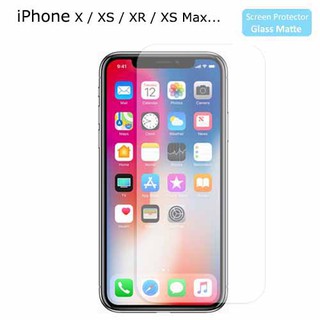 Miếng dán cường lực nhám iPhone X / XR / XS Max / 11 Pro Max