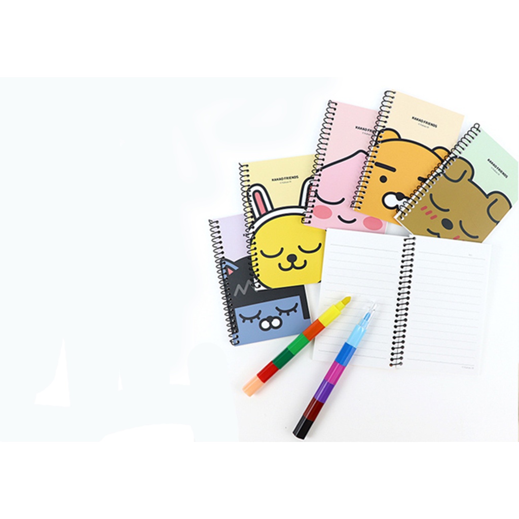 Sổ Tay Lò Xo Kakao Friends