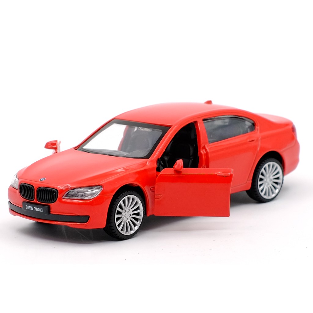 Caipo BMW BMW 760LI Xe Hợp Kim Được Ủy Quyền Xe Ô Tô Mẫu 1: 46 Kéo Lại Mở Cửa Bé Trai Trẻ Em Đồ Chơi Hợp Kim Trang Trí Xe Bộ Sưu Tập Đồ Trang Trí