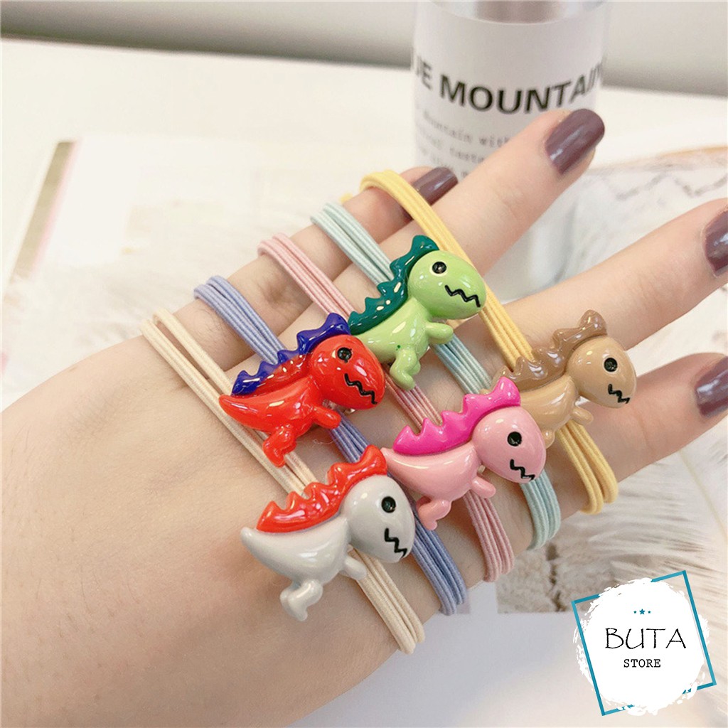 Dây Cột Tóc Khủng Long Rừng Xanh Buta CT28