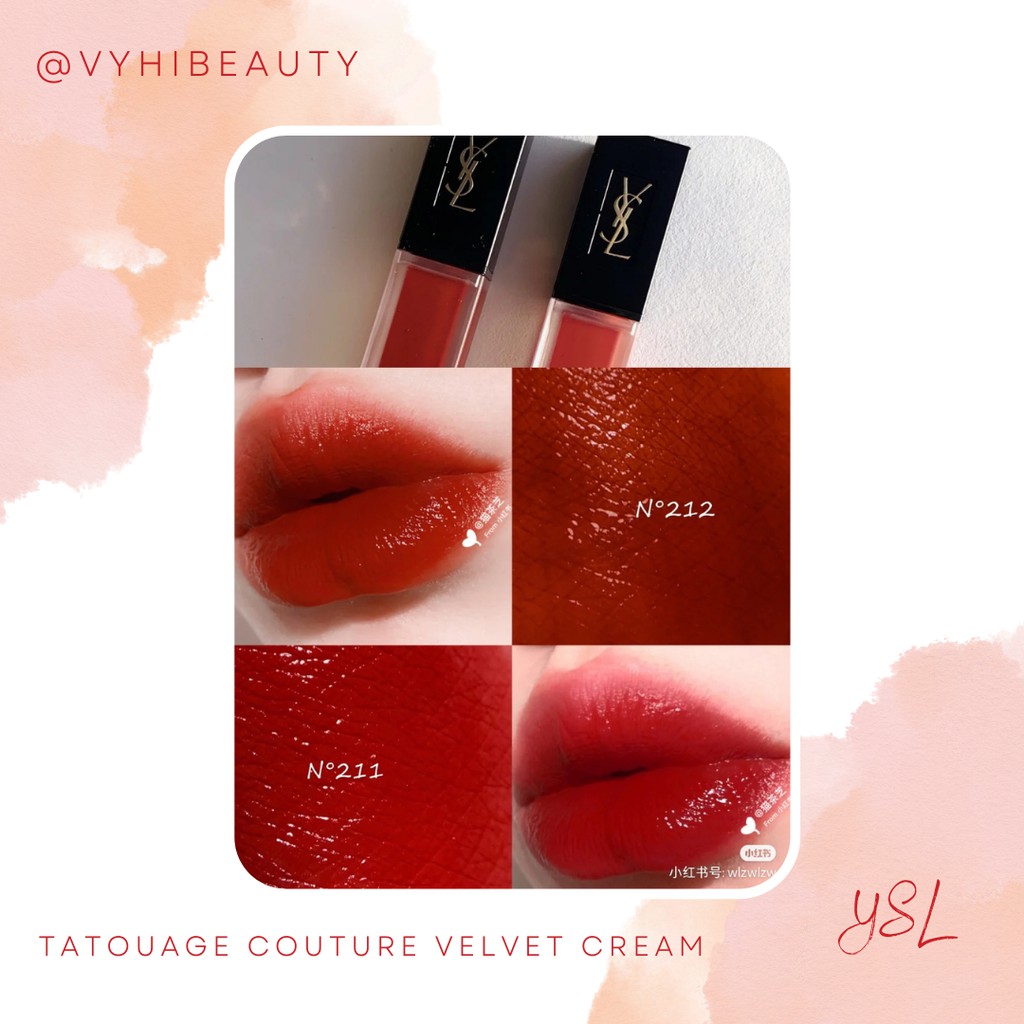 Son kem lì YSL Tatouage Couture Velvet Cream