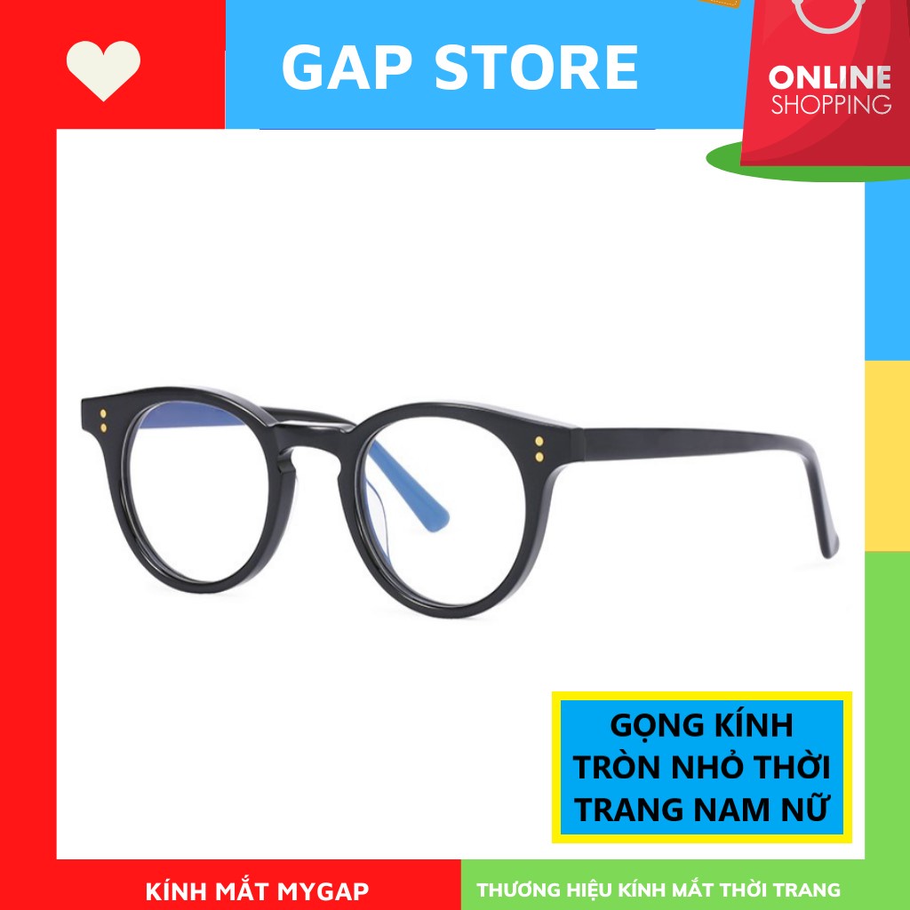 Kính mát nam nữ bản form chuẩn đẹp , gọng tròn nhỏ phong cách thời trang 2129