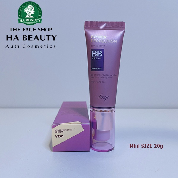 Kem nền bb cream The Face Shop Power Perfection che khuyết điểm kiềm dầu trang điểm đa năng Hàn Quốc 20g SPF37 PA++