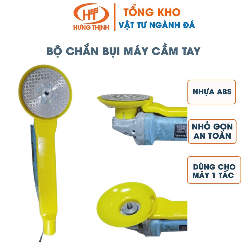 Bộ chắn bụi máy cầm tay - Bộ bảo vẹ máy mài cầm tay- Bộ hút bụi máy con chuột