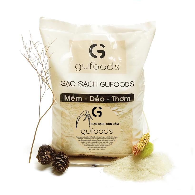 [VietGAP] Gạo ST25 GUfoods - Trắng sữa, dẻo, ngọt, thơm - Túi 1kg