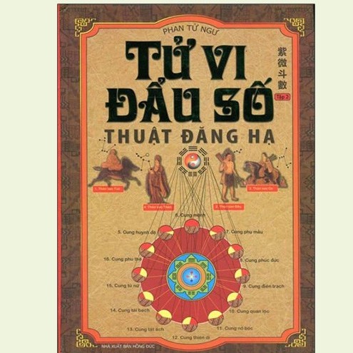 Sách - Tử Vi Đẩu Số - Thuật Đăng Hạ ( Tập 2 ) Gigabook