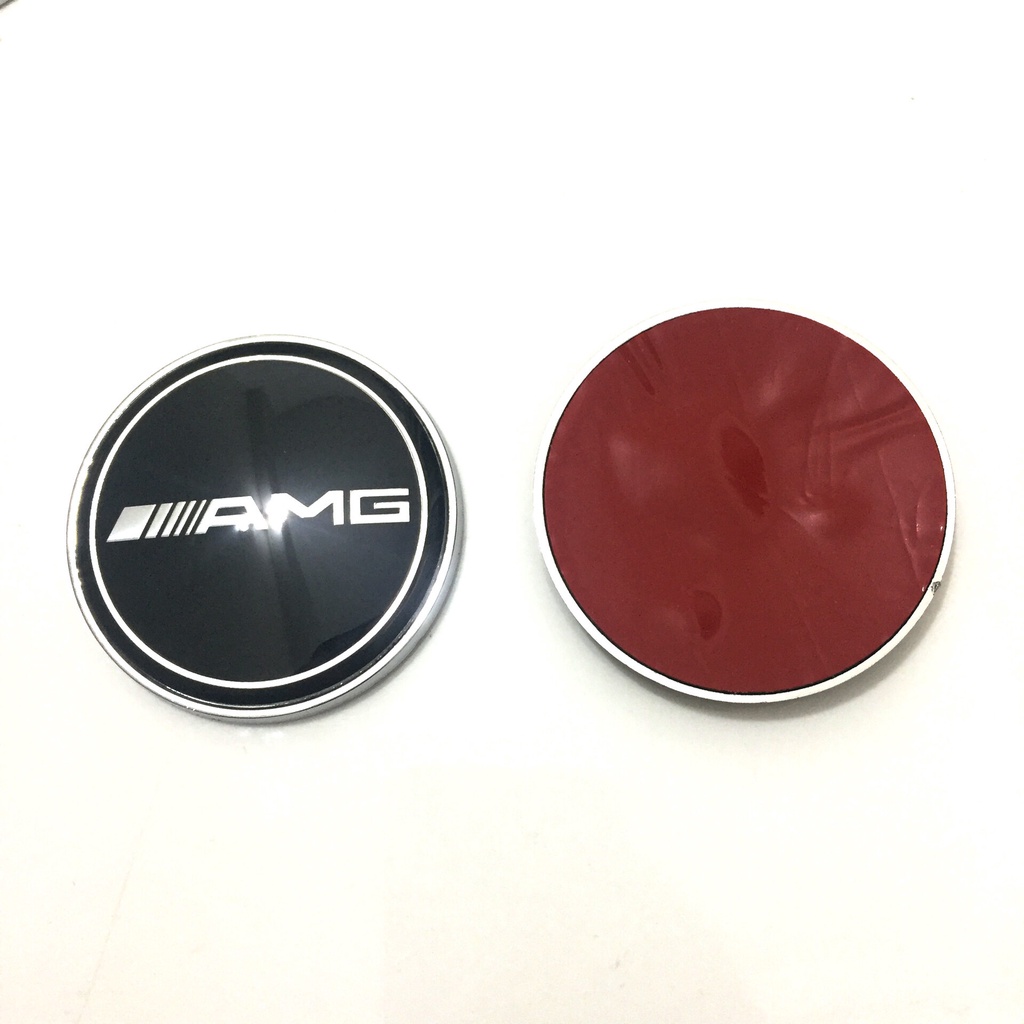 Nhãn Dán Trang Trí Phía Sau Đuôi Xe Hơi Mercedes Benz AMG Apple tree Brabus 57mm