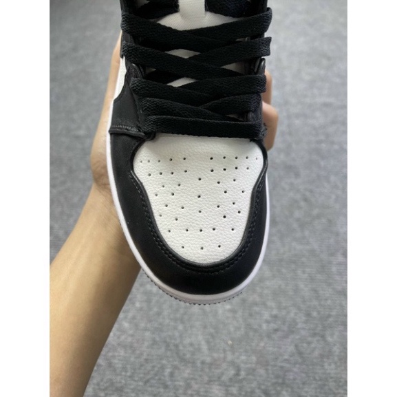 Giày Sneaker Jordan AF1 cao cấp full bill box - Giày thể thao nam nữ cổ cao màu đen trắng, JD phối đồ cực chất