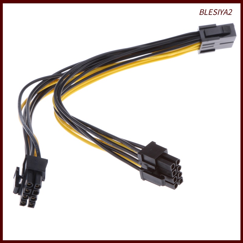 8 pin Express to 2 x   8 (6+2) pin Graphics Video Card VGA Splitter Cable