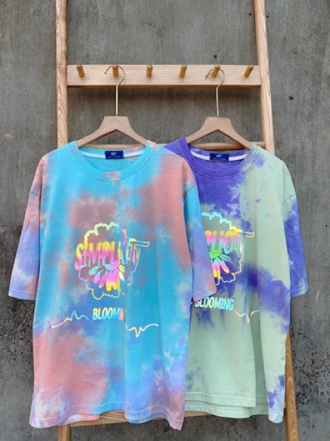 Áo Hoa Phản Quang TieDye Loang Màu siêu xinh | BigBuy360 - bigbuy360.vn