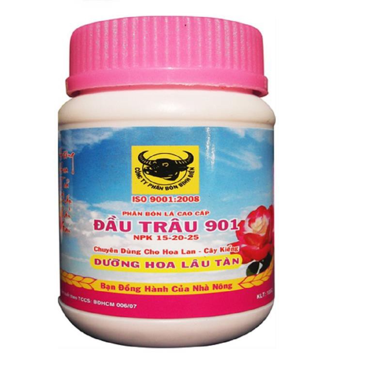{hủ lớn 400g} Phân bón lá đầu trâu MK NPK 501 - 701 - 901 hũ 400g