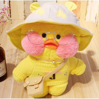 Thú nhồi bông vịt Lalafanfan ( kèm ảnh thật)