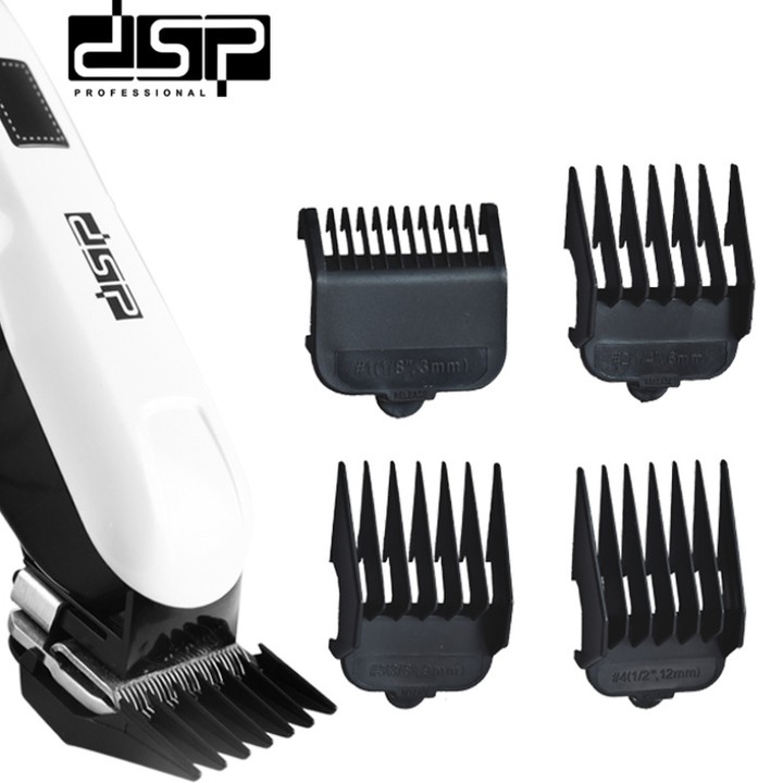 Tông đơ cắt tóc không dây chuyên nghiệp thương hiệu DSP 90057 - Hàng Nhập Khẩu Bảo Hành 12 Tháng