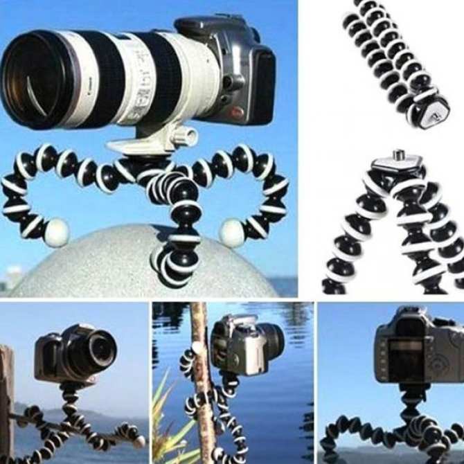 Tripod bạch tuộc cỡ đại cho máy ảnh