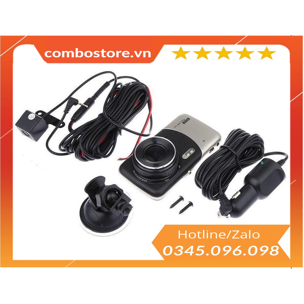 Camera Hành trình Ô Tô, Xe Hơi Chính hãng, Full HD 1080P, Chống chói, Góc rộng, Nhìn Đêm Siêu Bền