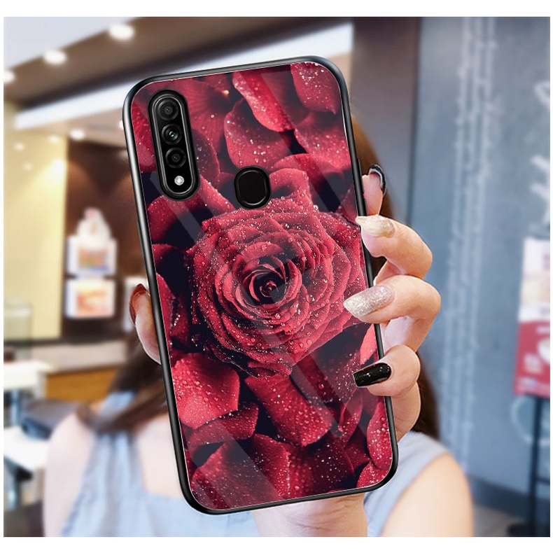 Ốp Lưng OPPO A31 Ốp kính bóng cao cấp mới nhất