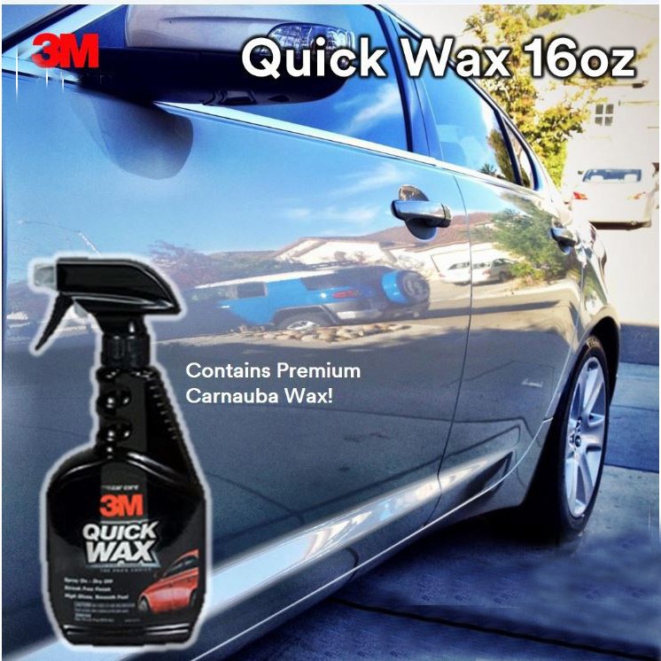 Chai xịt đánh bóng nhanh 3M quick wax 39034